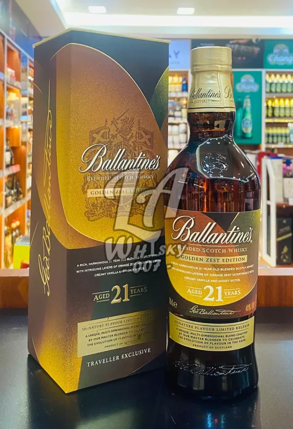 Ballantine’s 21 Years Old Golden Zest Edition